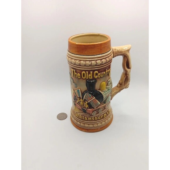 The Old Country Busch Gardens Williamsburg VA Beer Stein Mug 3D Gift Vintage - Picture 11 of 11